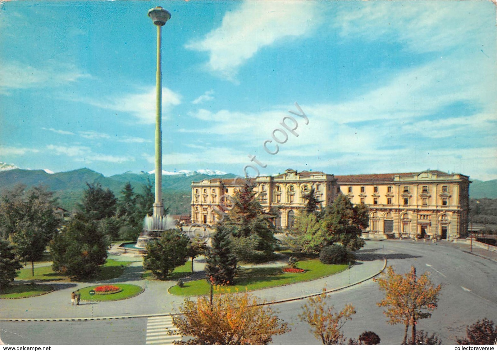 Cartolina Cuneo Stazione Ferroviaria - Cuneo