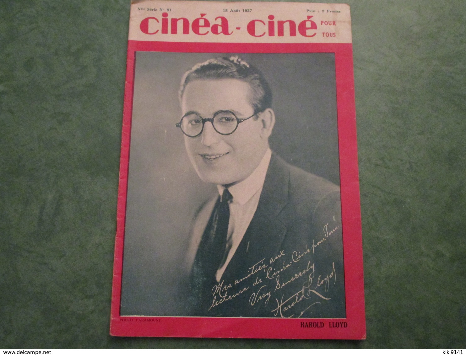 CINEA-CINE Pour Tous - N°91 - (36 Pages) - Cine / Televisión