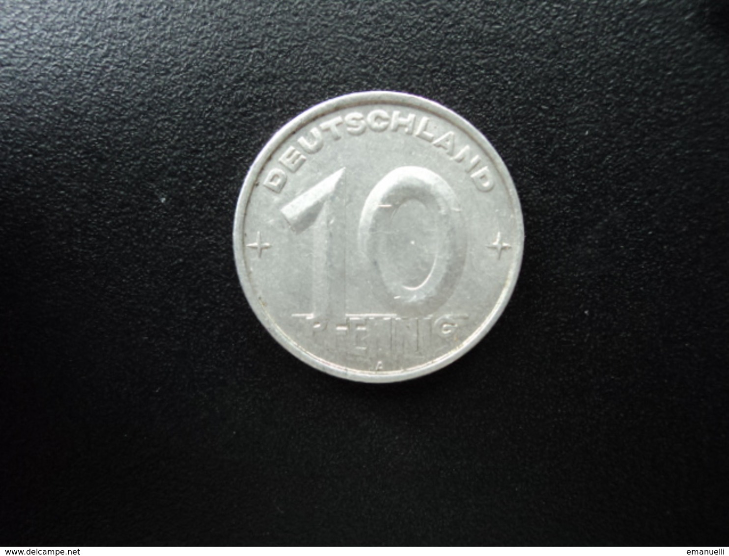 RÉPUBLIQUE  DÉMOCRATIQUE ALLEMANDE : 10 PFENNIG   1953 A   KM 7    SUP - 10 Pfennig