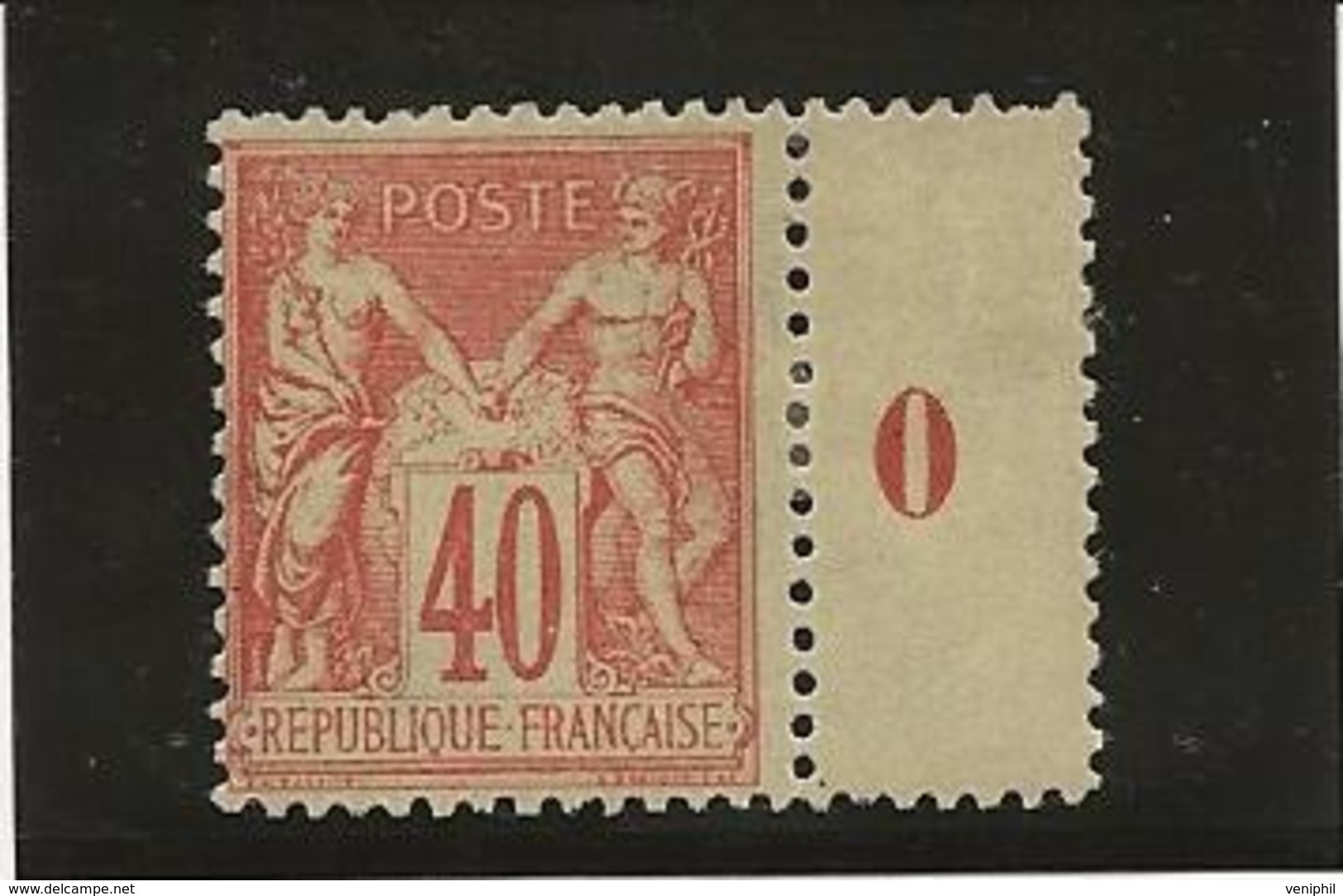 TYPE SAGE N° 94 NEUF CHARNIERE  ANNEE 1881 - COTE : 175 € - 1876-1898 Sage (Type II)