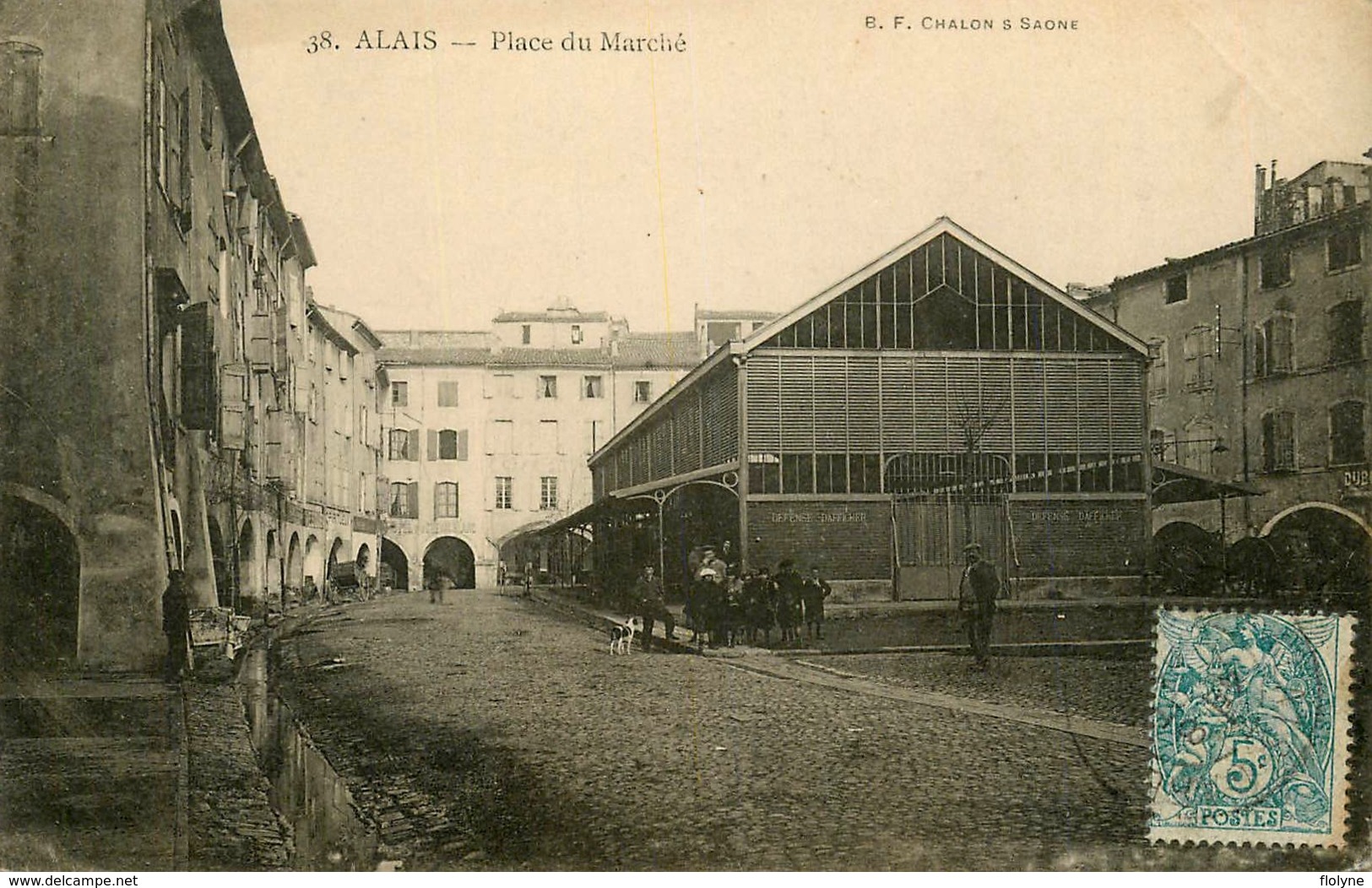 Alais - Alès - Place Du Marché - Halle - Belle Animation - WXC5 - Alès