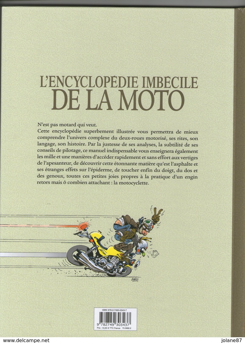 BD JOE BAR TEAM     ENCYCLOPEDIE IMBECILE DE LA MOTO - Joe Bar Team