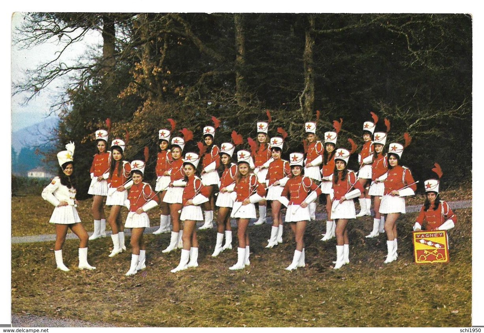 ~ JP ~ 88 ~   . Majorettes De   VAGNEY . - Anould