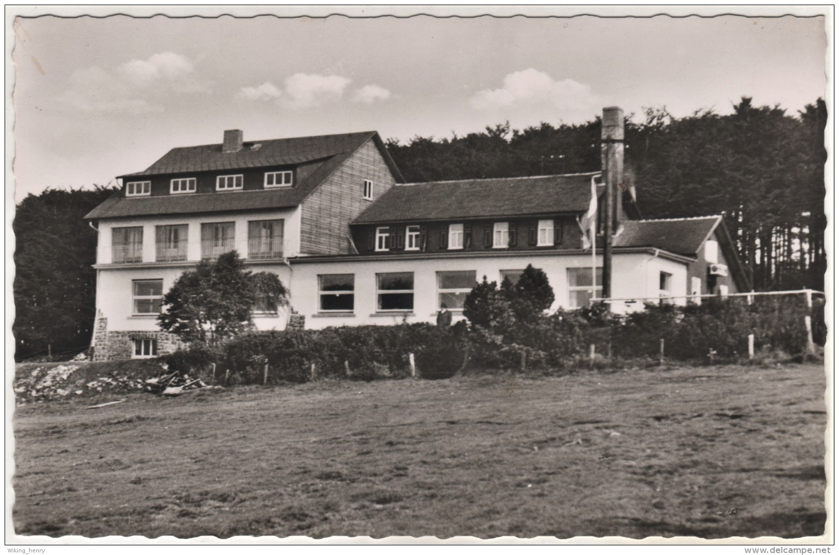 Schotten - S/w Berggasthof Hoherodskopf - Vogelsbergkreis