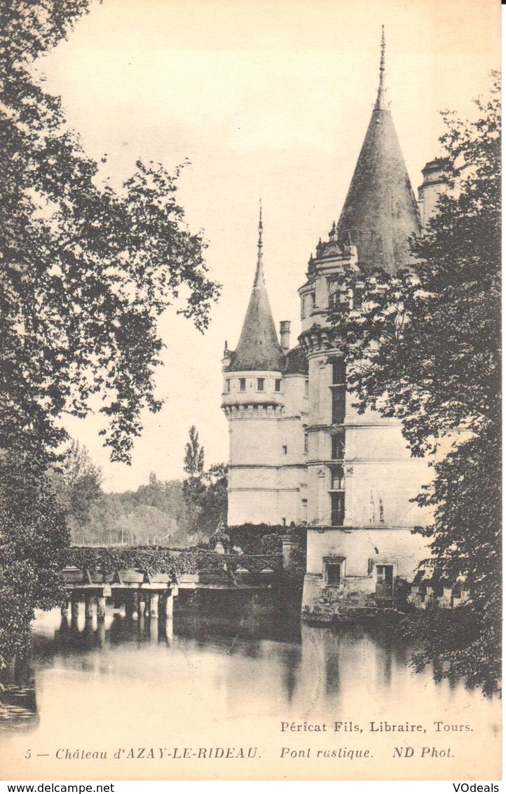 (37) Indre Et Loire - CPA - Château D'Azay-Le-Rideau - Azay-le-Rideau