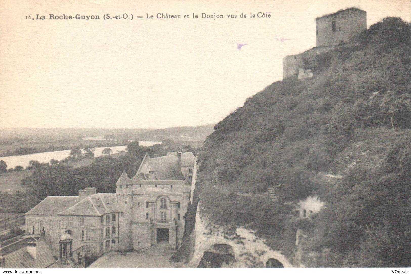 (95) Val D'Oise - CPA - La Roche-Guyon - Le Château Et Le Donjon - La Roche Guyon