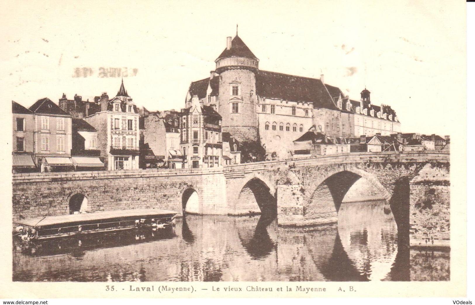 (38) Isère - CPA - Laval - Le Vieux Château Et La Mayenne - Laval