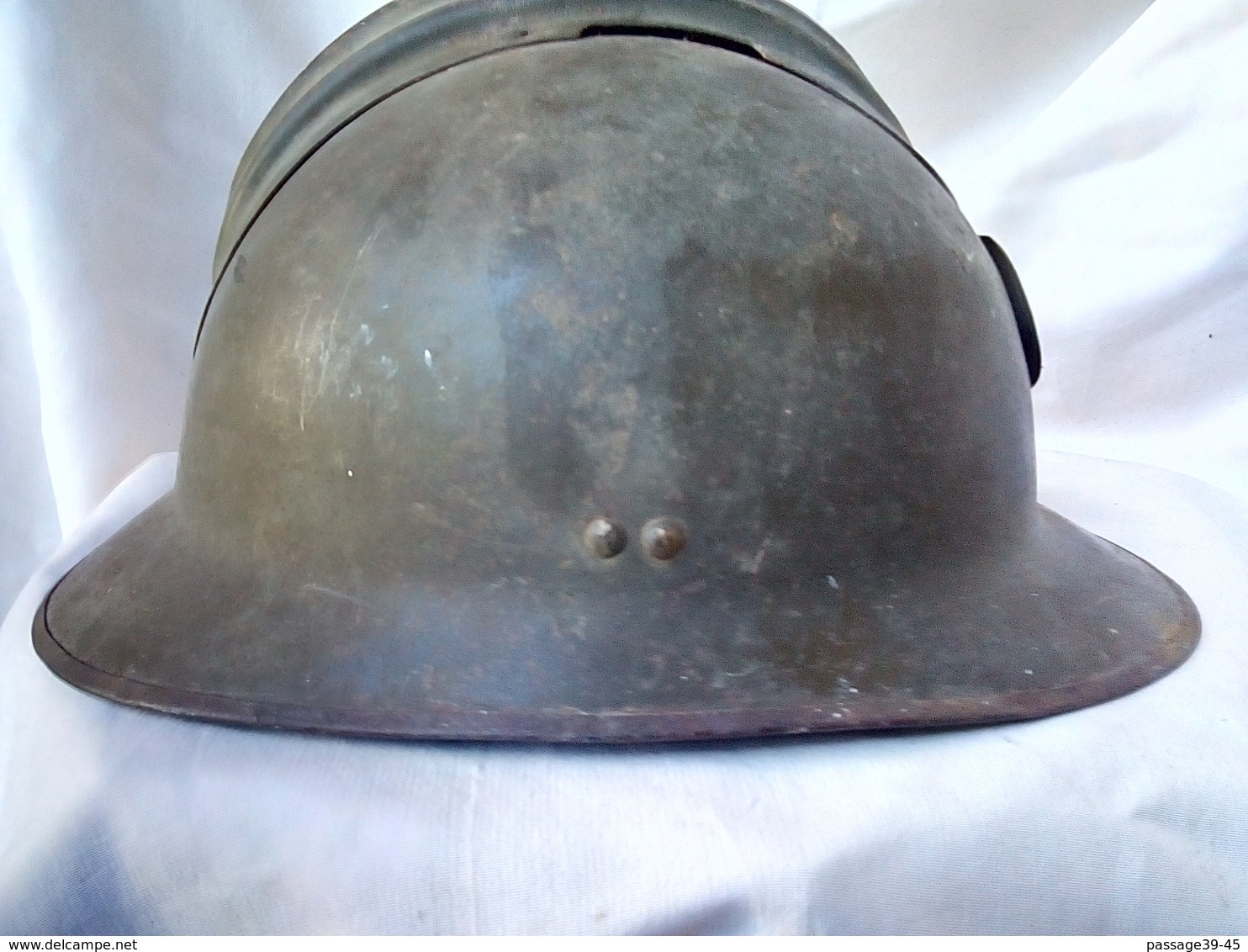 WW2 CASQUE ADRIAN TROUPE D'AFRIQUE COQUE - 1939-45