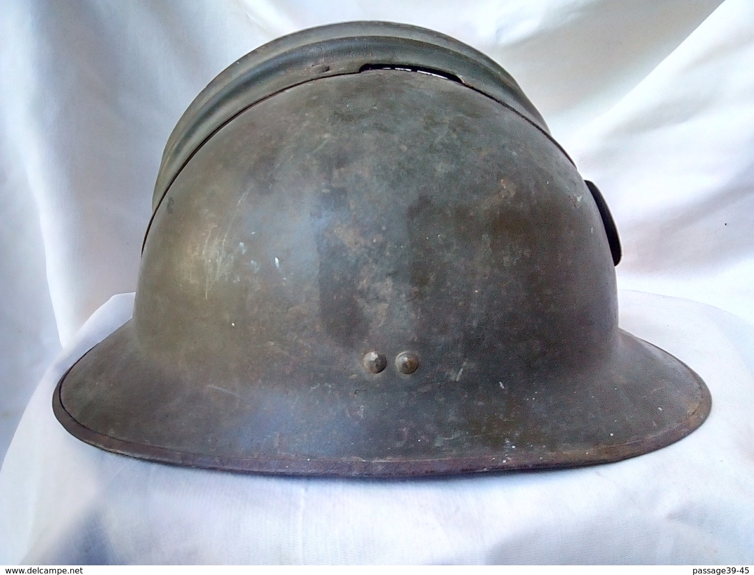 WW2 CASQUE ADRIAN TROUPE D'AFRIQUE COQUE