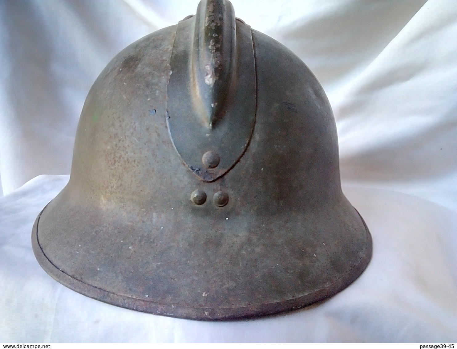 WW2 CASQUE ADRIAN TROUPE D'AFRIQUE COQUE