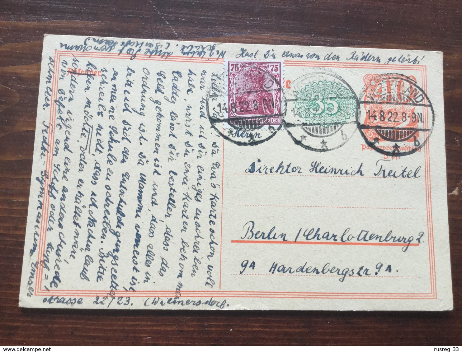 K5 Deutsches Reich Ganzsache Stationery Entier Postal P 152I Von Westerland Nach Berlin - Sonstige & Ohne Zuordnung