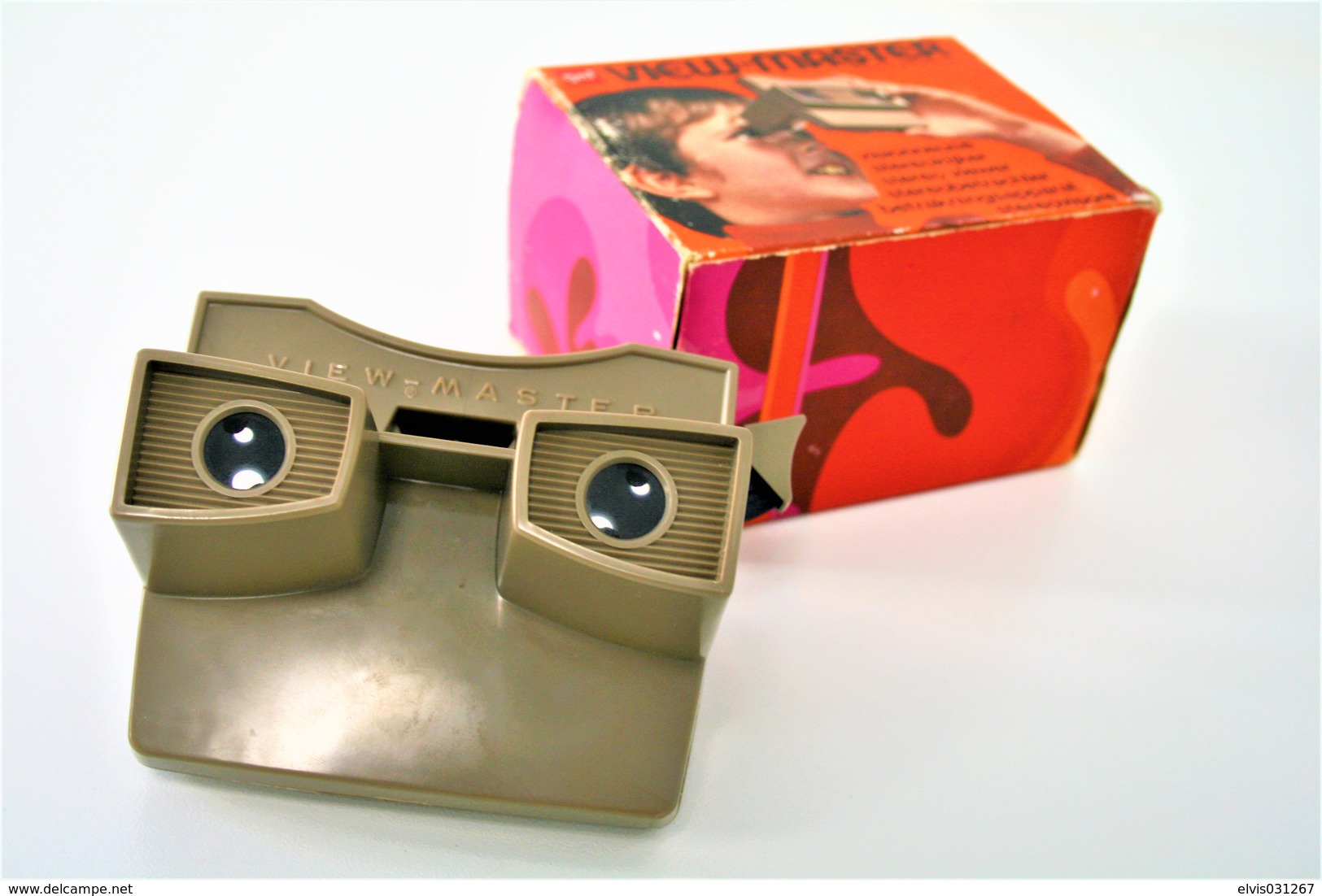 VIEW-MASTER Vintage : GAF View-master With Original Box - Made In Belgium - Original - Reels - Viewmaster - Stereoviewer - Visionneuses Stéréoscopiques