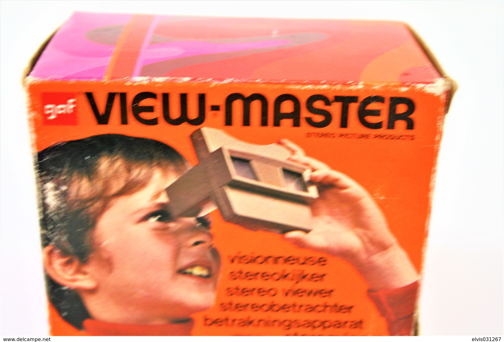 VIEW-MASTER Vintage : GAF View-master with original box - Made In Belgium - Original - Reels - Viewmaster - Stereoviewer