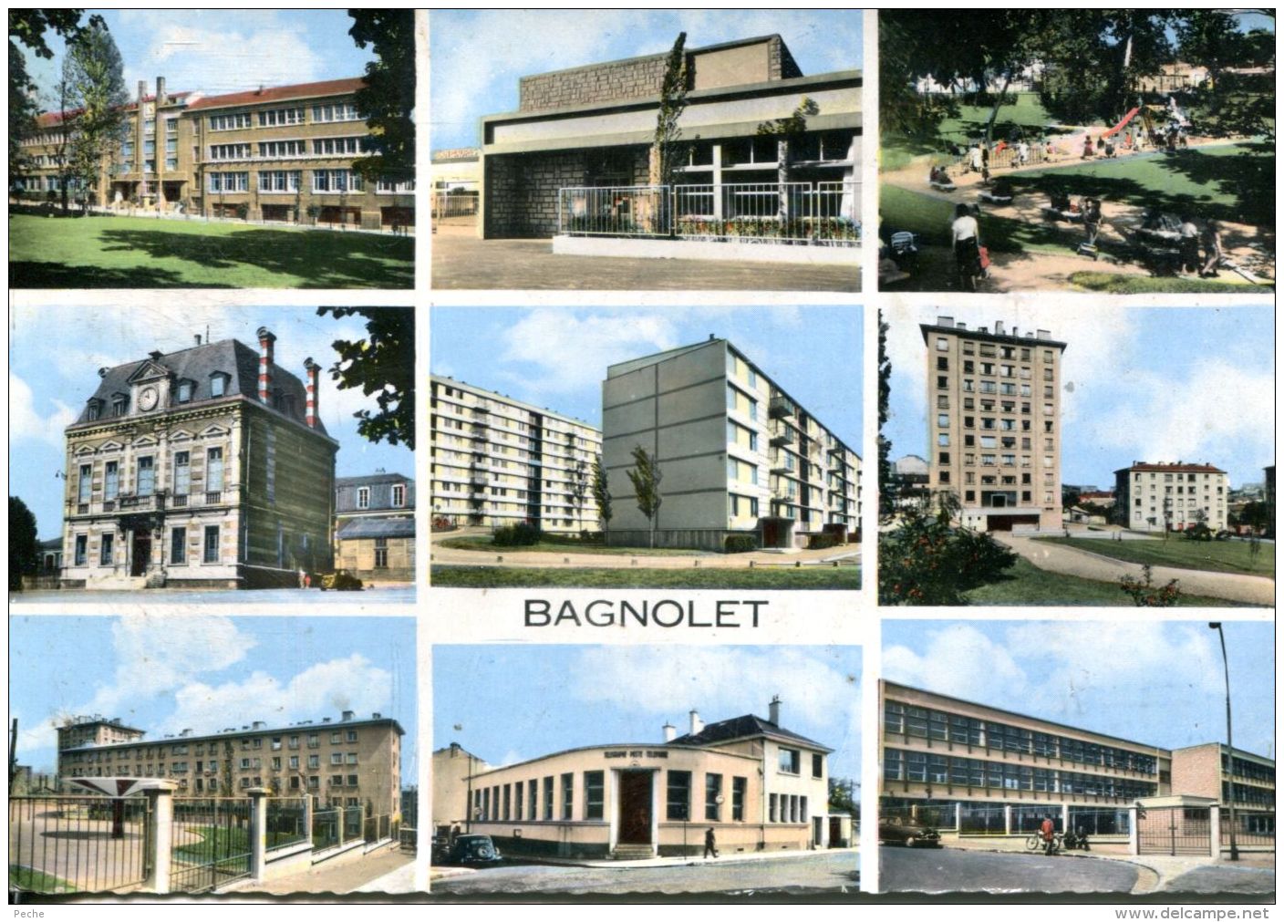 N°62734 GF-cpsm Bagnolet -multivues- - Bagnolet