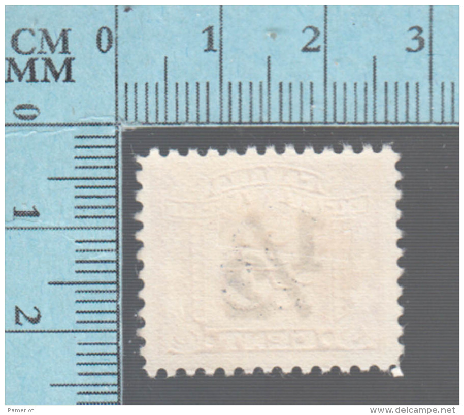 Timbre Fiscaux Canada -FX107,  Overprint 1/2&cent; On 3/20&cent;, Three Leaf  Excise Tax  , 1934-48, Tax Stamp - Fiscaux