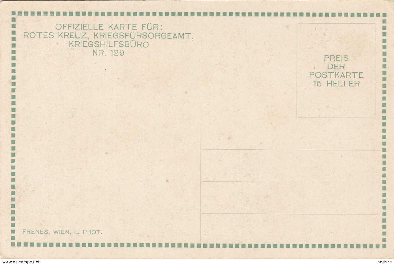 TIROLER KERNGESTALTEN - ROTES KREUZ KARTE NR.120 - Karte Um 1917, Gute Erhaltung - Croix-Rouge