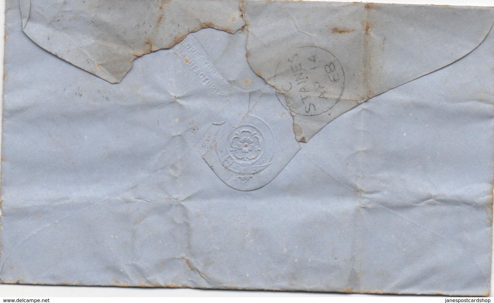 PENNY RED - PLATE NO. 104 With Windsor Duplex Postmark - Postmark Collection