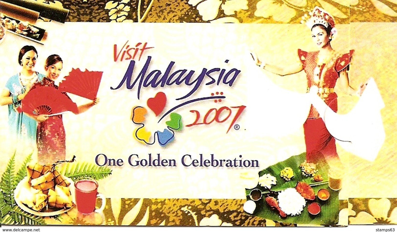 MALAYSIA (NATIONAL), 2007, Booklet SB 18, Visit Malaysia Year - Malaysia (1964-...)