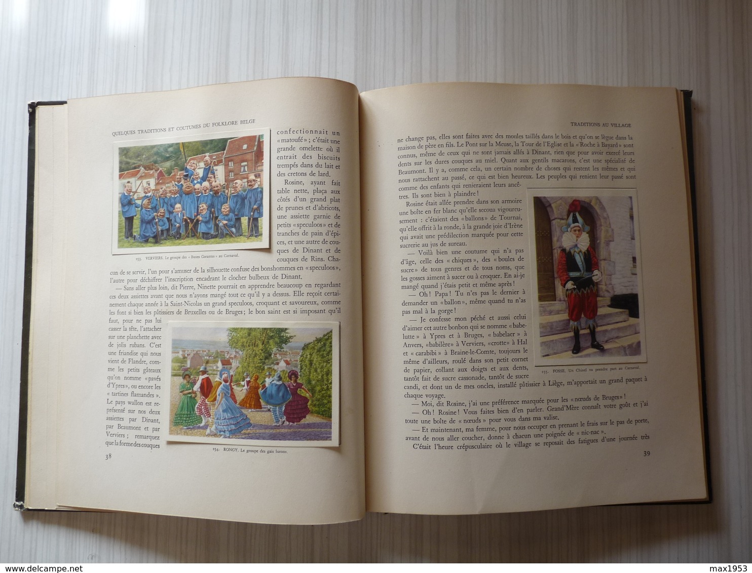 Quelques Traditions Et Coutumes Du FOLKLORE BELGE - Tome II Par Henri Liebrecht - Editions Cote D'Or 1950 - Belgique