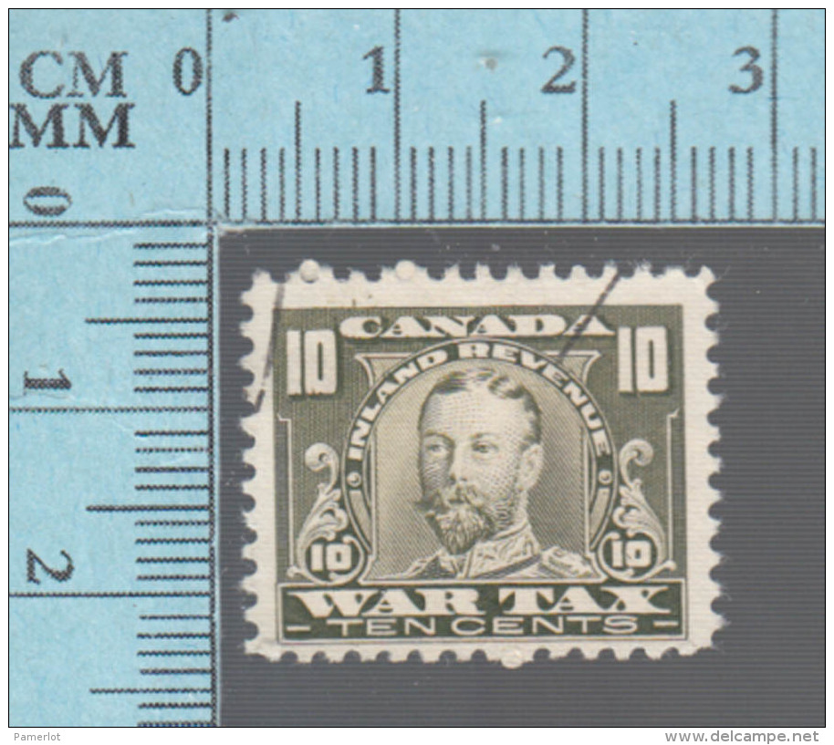 Timbre Fiscaux Canada -FWT13, 10&cent;, War Tax  , 1915, Tax Stamp - Fiscaux