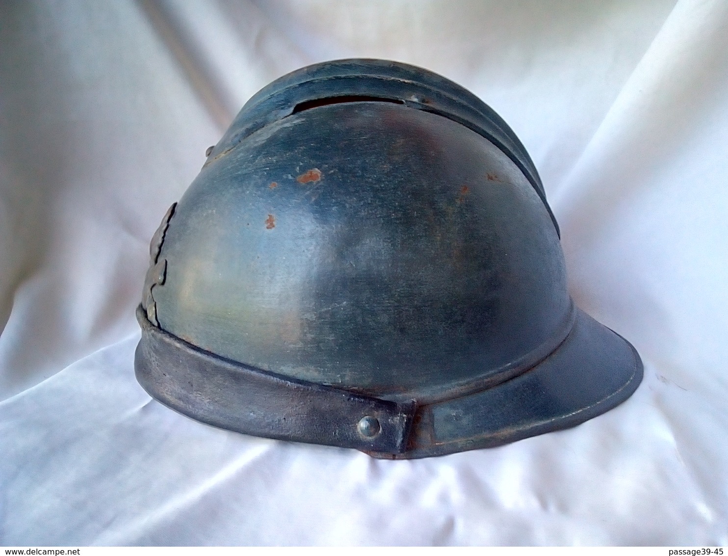 WW2 FRANCAIS ADRIAN COQUE DE CASQUE SPECIAL TYPE ARTILLERIE Rare - 1939-45