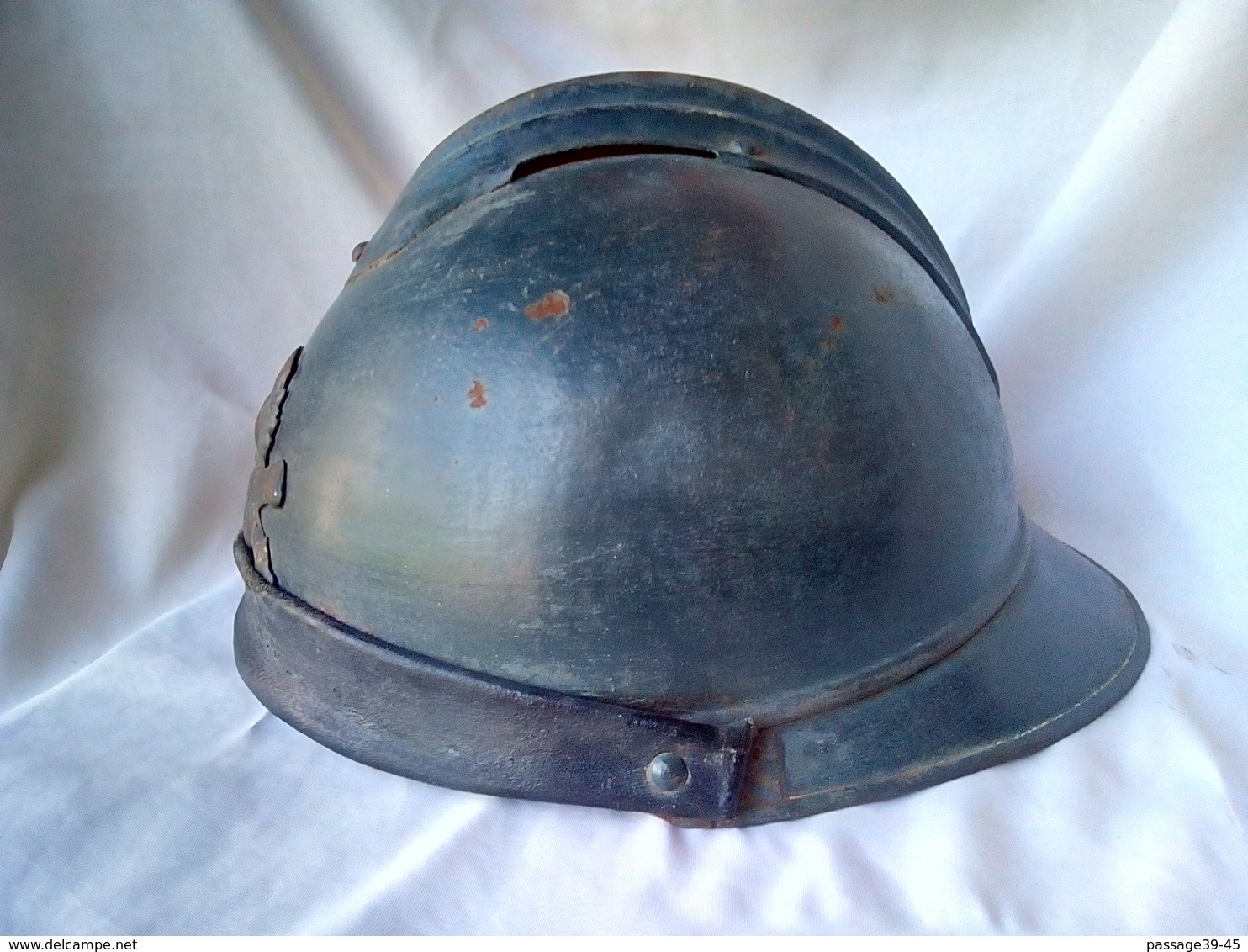 WW2 FRANCAIS ADRIAN COQUE DE CASQUE SPECIAL TYPE ARTILLERIE Rare - 1939-45