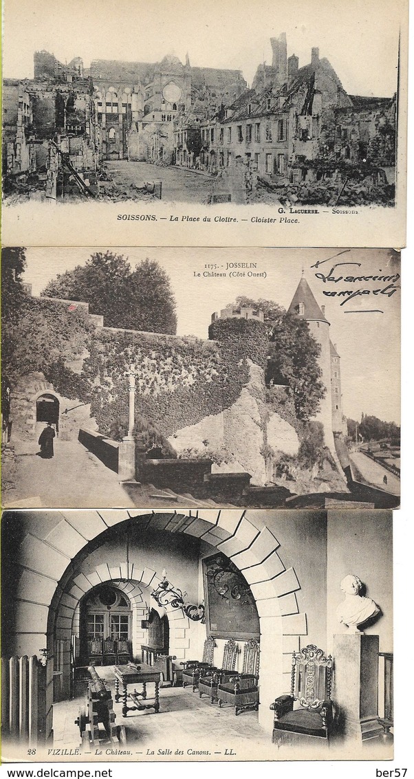 Lot De 10 CPA - France Et Algérie Début 1900 - Dos Vert - 5 - 99 Postkaarten