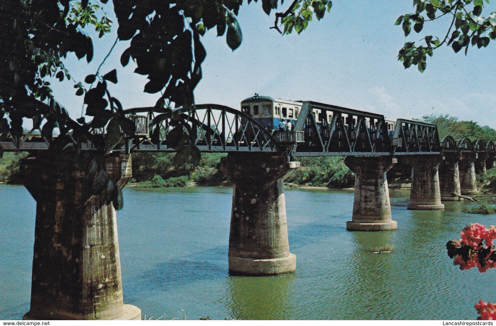 Postcard The Bridge On The River Kwai Kanchanaburi Province Thailand My Ref  B12267 - Thailand