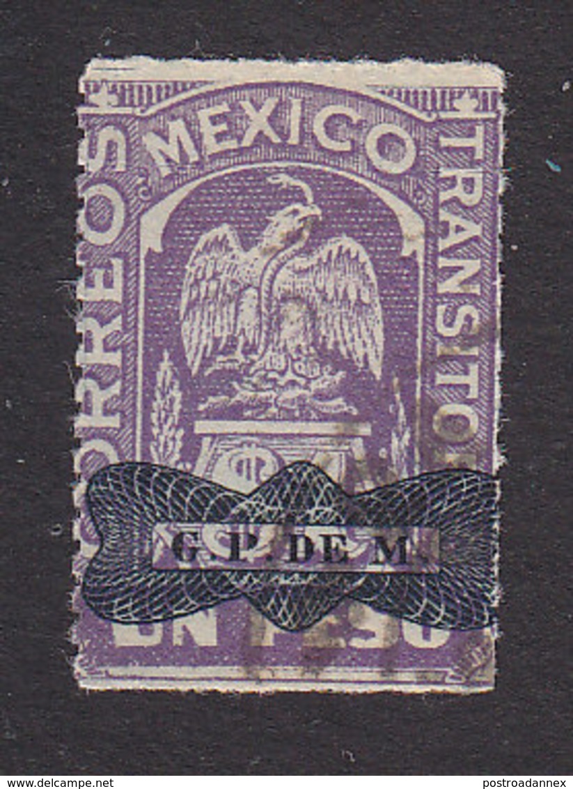 Mexico, Scott #565, Used, Coat Of Arms Overprinted, Issued 1916 - Mexico