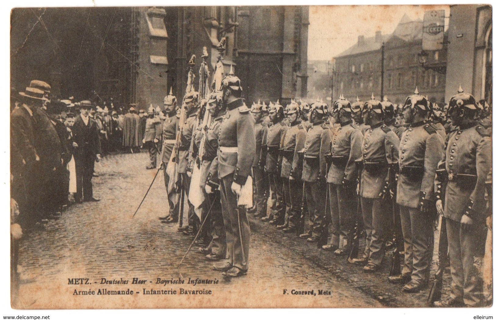 MILITARIA. METZ (57) ARMEE ALLEMANDE . INFANTERIE BAVAROISE.1912. - Regimenten