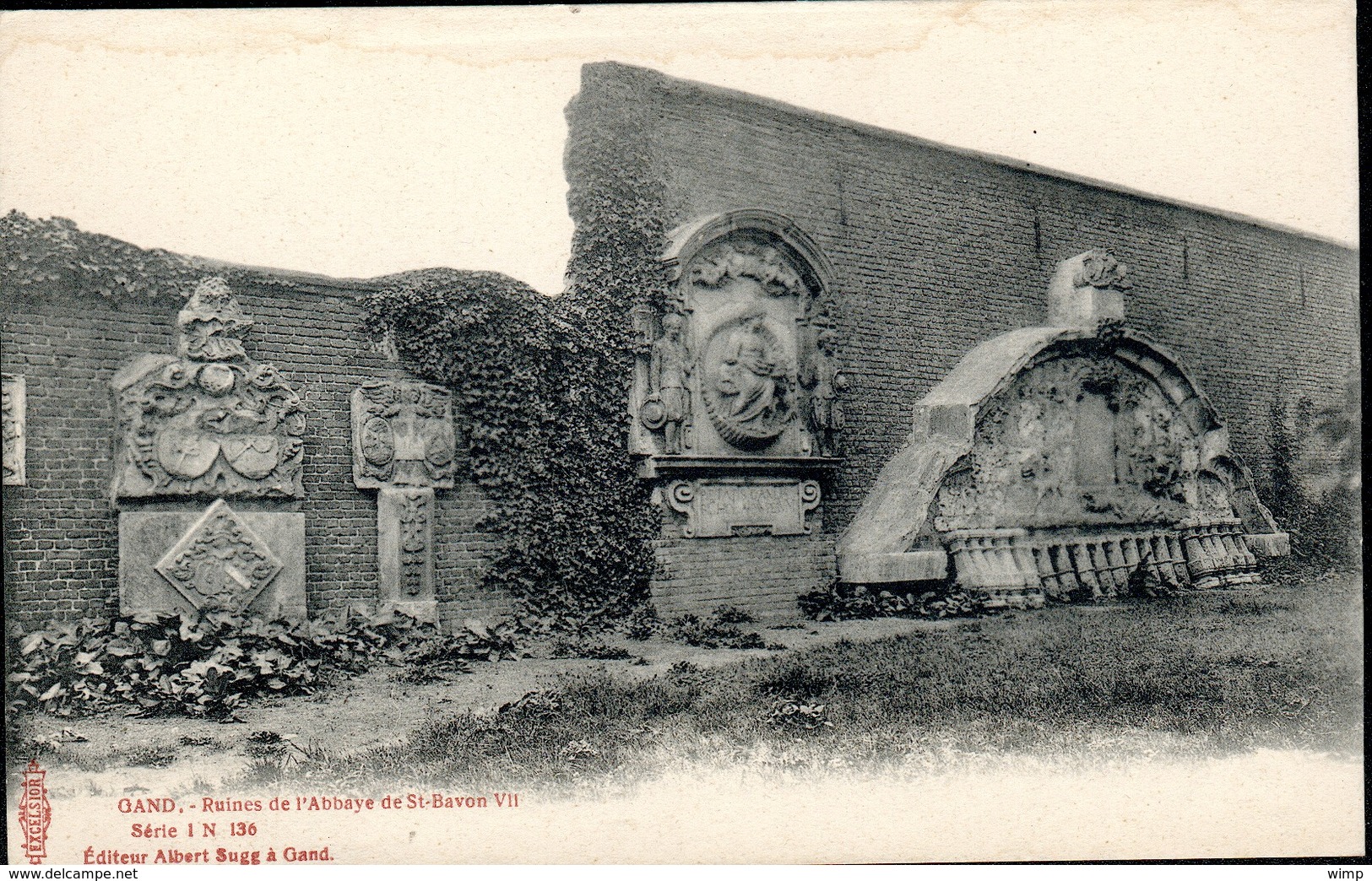 Gent :  3 Kaarten : Pont Du Pain Perdu, Ruines De L'Abbaye, Château De Gérard Le Diable - Gent