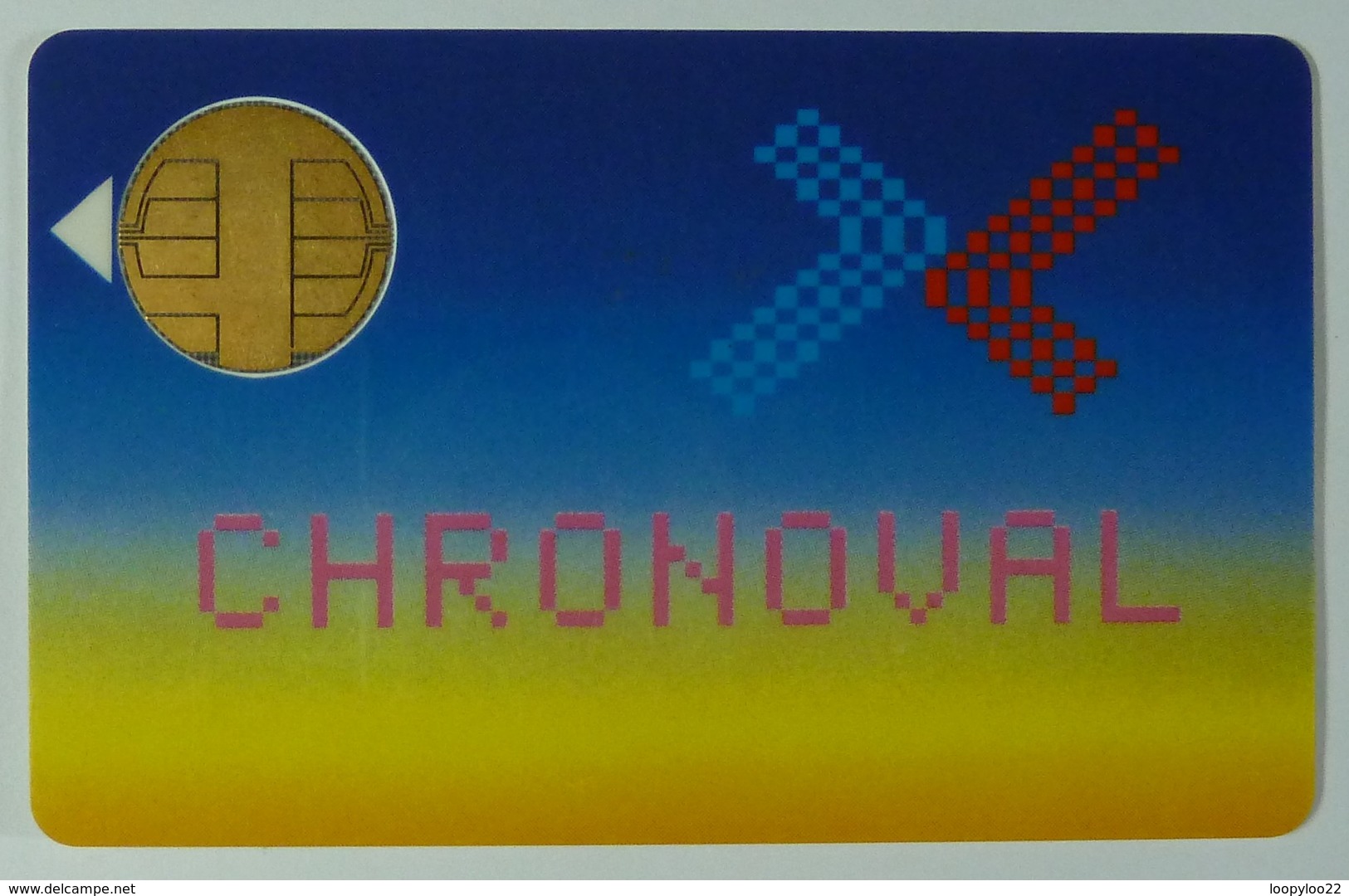 FRANCE - Smartcard - CHRONOVAL - Used - Ad Uso Interno