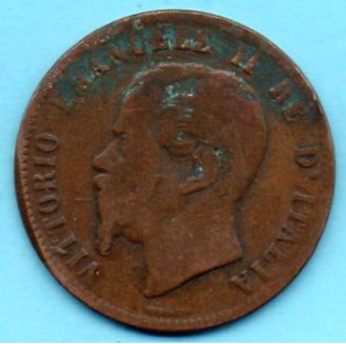 (r65)  ITALY / ITALIE  10 Centesimi 1863 - 1861-1878 : Victor Emmanuel II