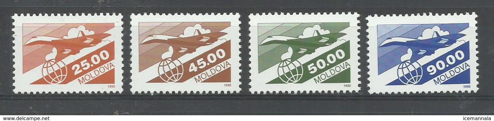 MOLDAVIA YVERT AEREO  5/8  MNH  ** - Moldova