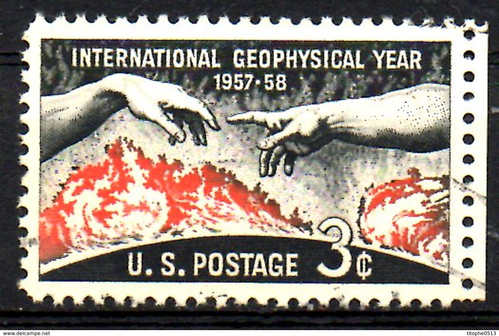 USA. N°643 Oblitéré De 1958. Année Géophysique. - Internationaal Geofysisch Jaar