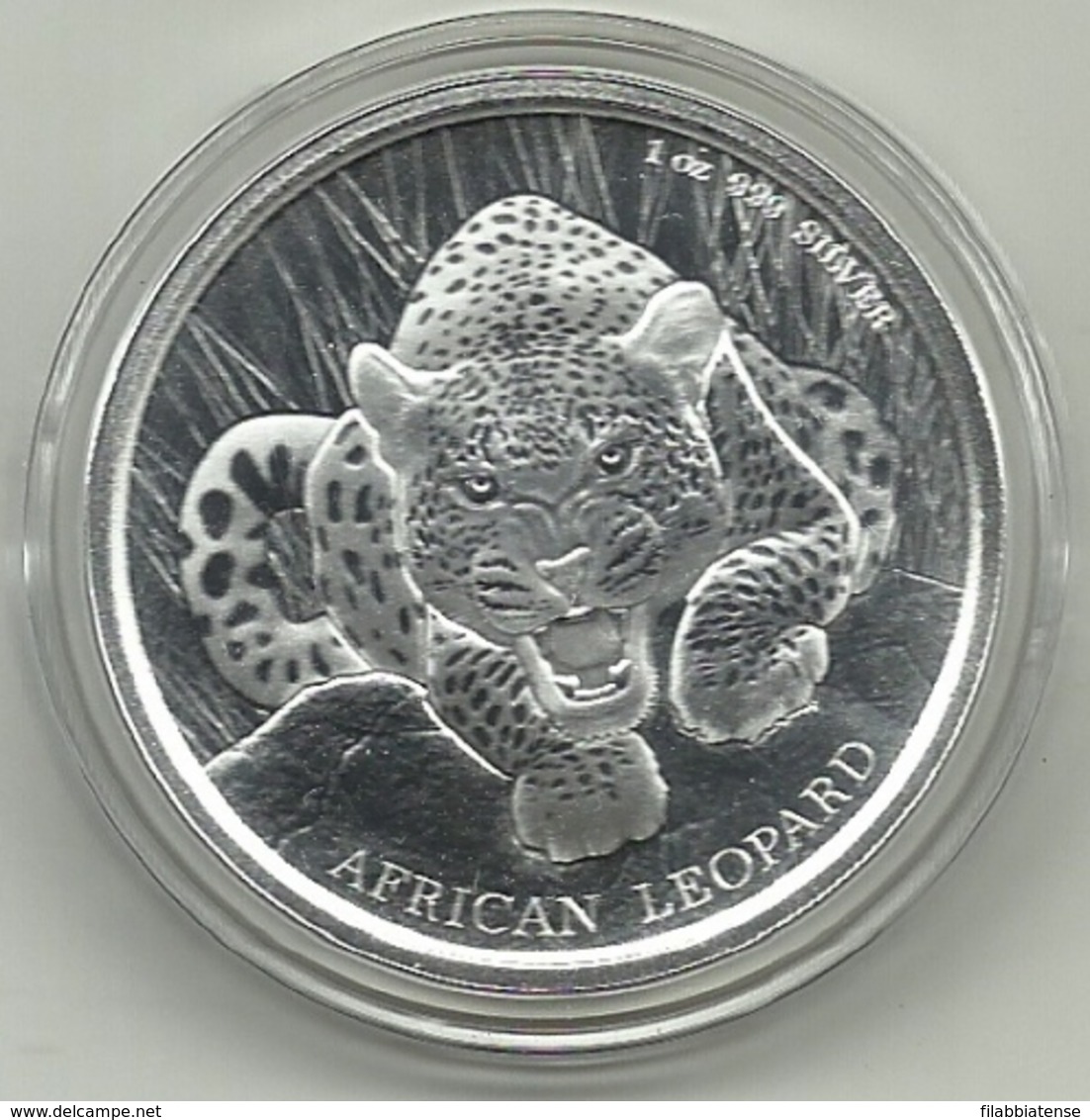 2017 - Ghana 5 Cedis - Leopardo   ------ - Ghana