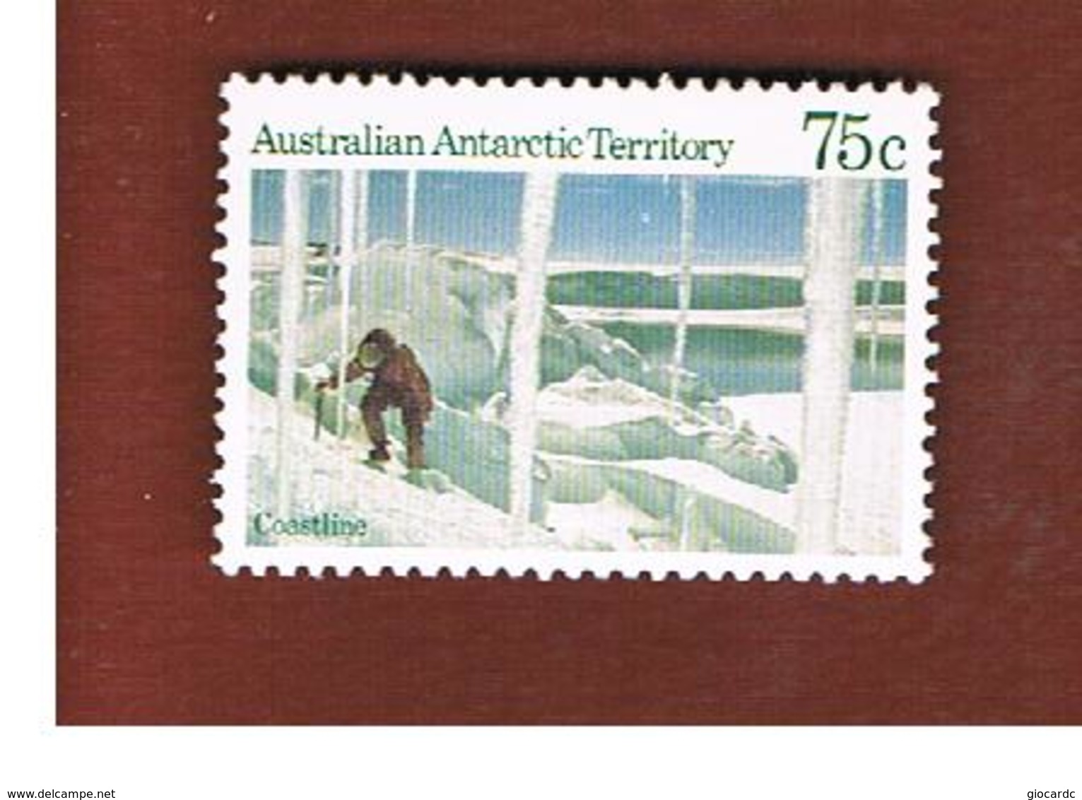 TERRITORI ANTARTICI AUSTRALIANI (AUSTRALIAN ANTARCTIC TERRITORY)  -  SG 74 -  1984 COASTLINE  - (MINT)** - Ongebruikt