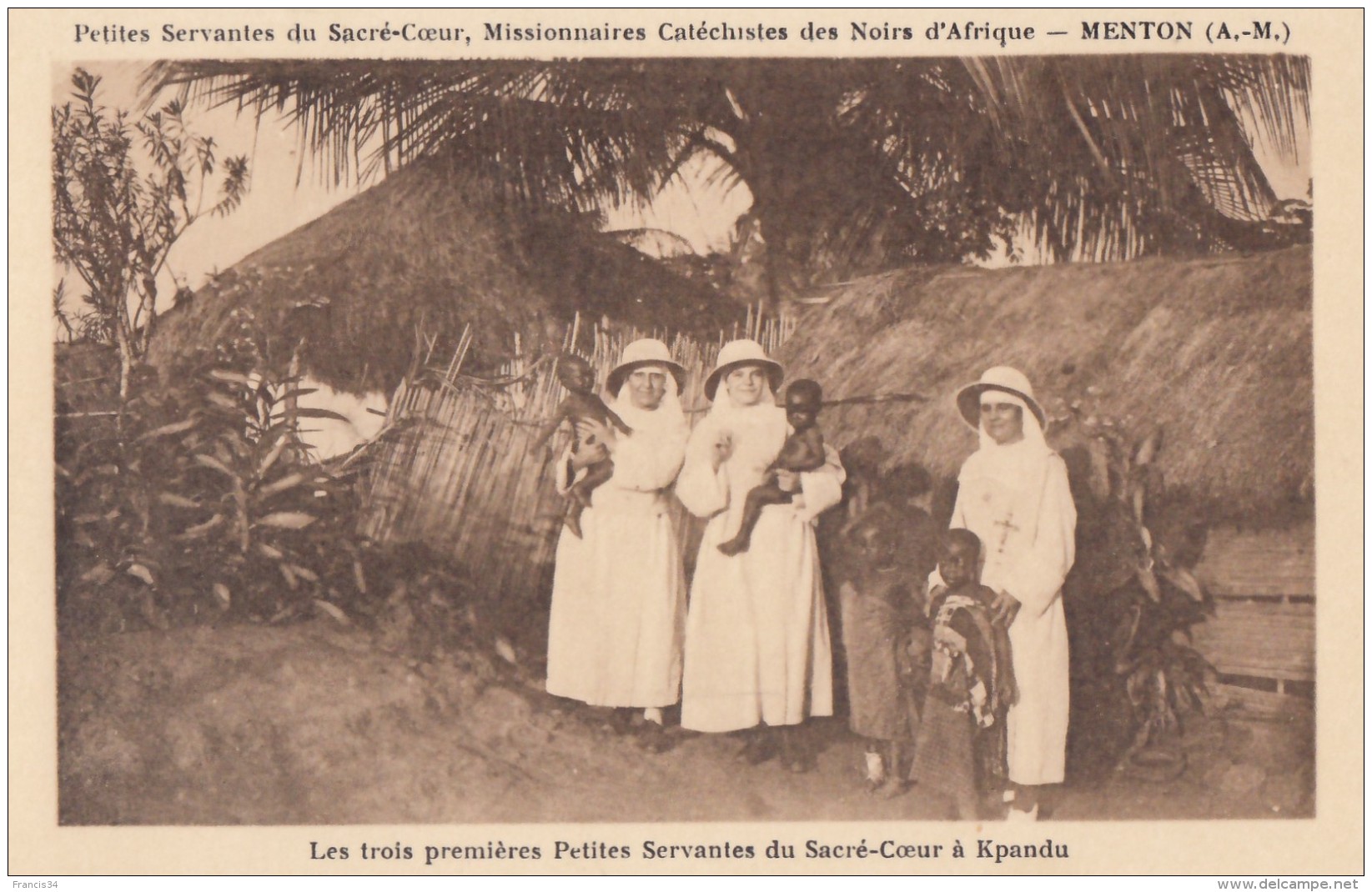 CPA - Kpandu - Les Trois Premières Petites Servantes Du Sacré Coeur à Kpandu - Ghana - Gold Coast