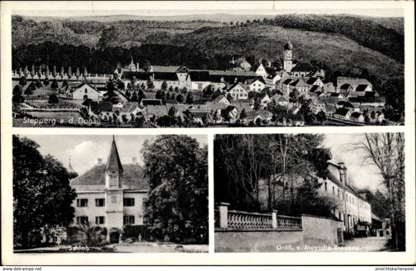 Cp Stepperg Rennertshofen, Teilansichten, Panorama, Schloss, Moysche Brauerei - Other & Unclassified