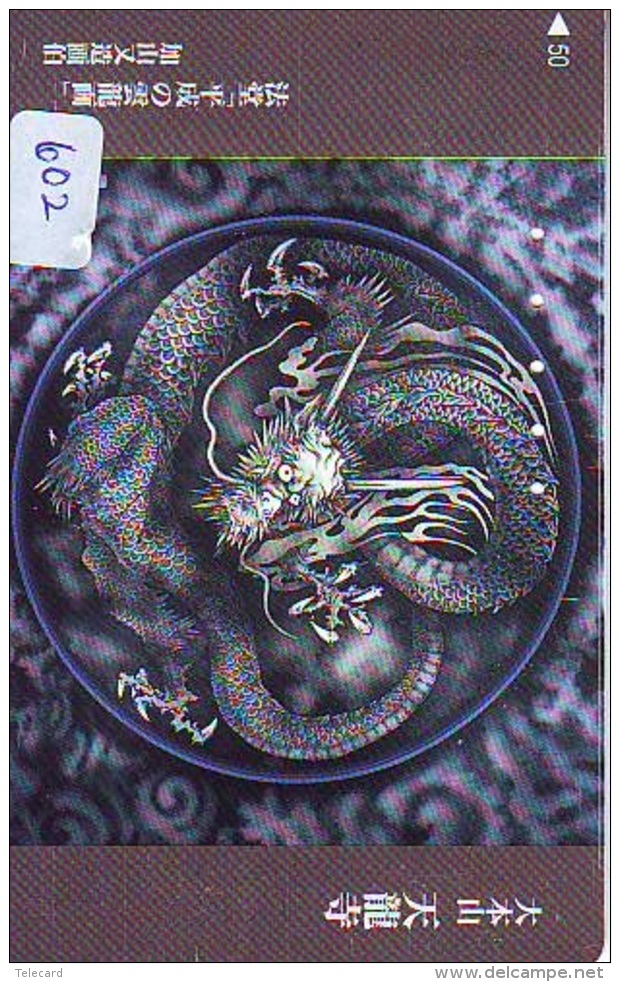 DRAGON L&acute;ESTRAGON DRACHE DRAGÓN DRAGO (602) Zodiaque Zodiac Horoscope - Zodiaque