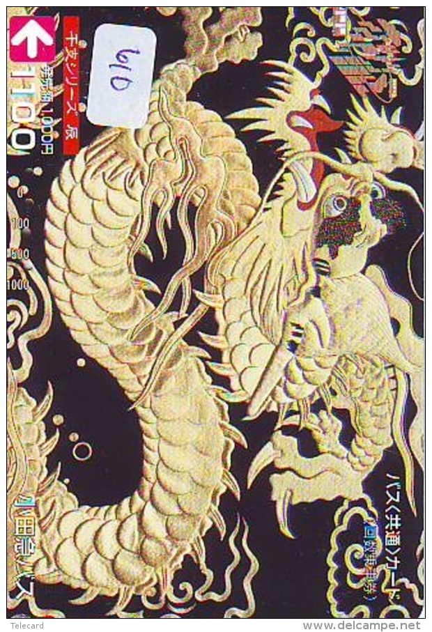 DRAGON L&acute;ESTRAGON DRACHE DRAGÓN DRAGO (610) Zodiaque Zodiac Horoscope - Zodiaque