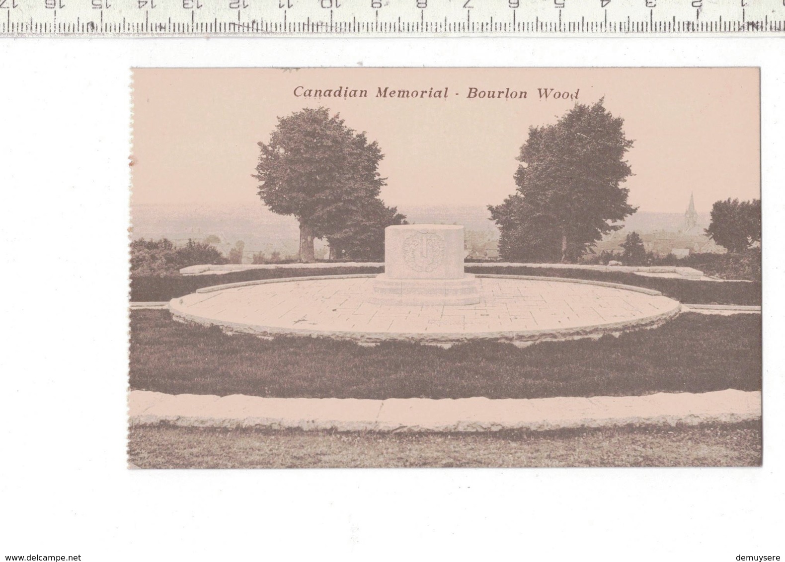 47034 -d5- CANADIAN MEMORIAL BOURLON WOOD - War Memorials