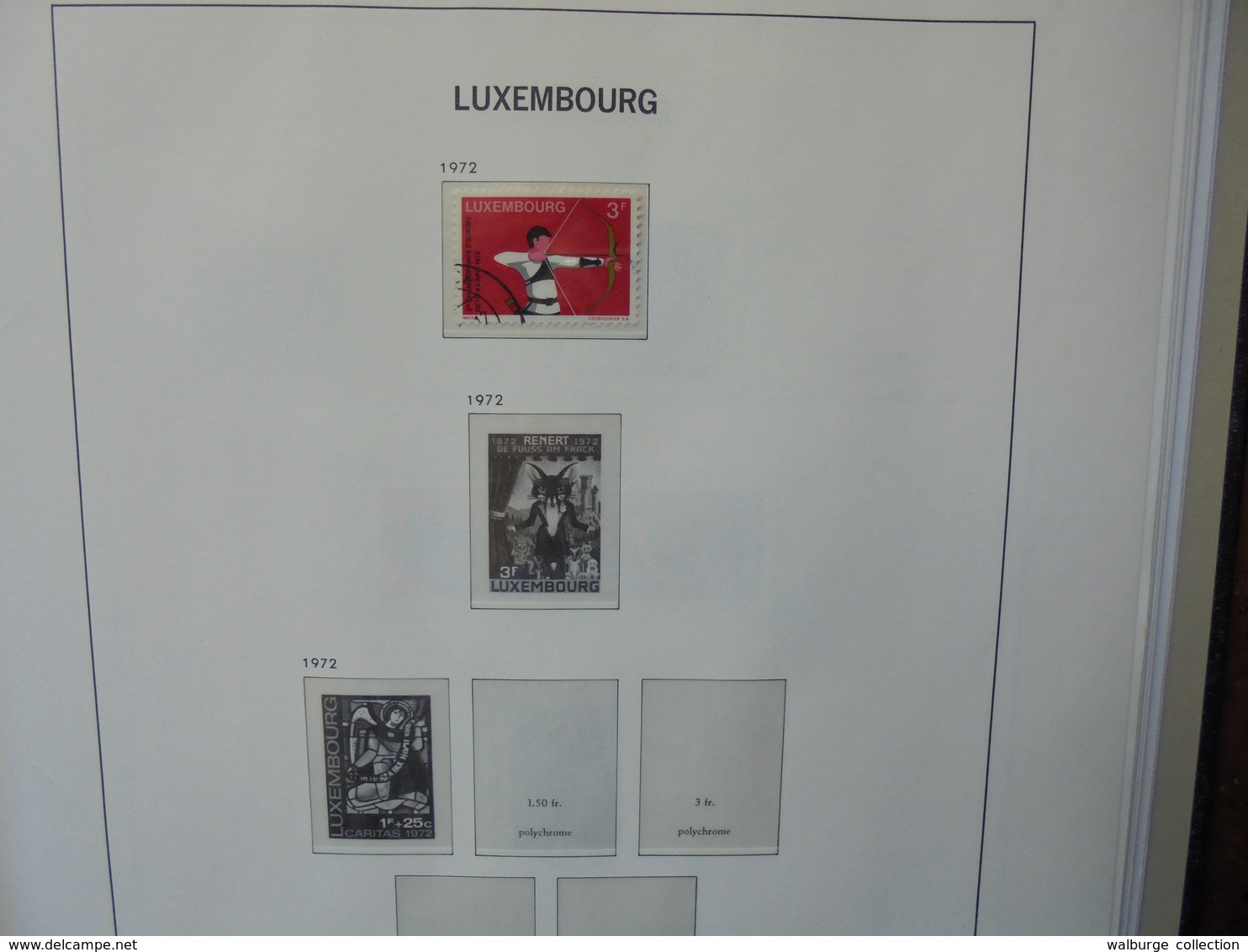 LUXEMBOURG EN 2 ALBUMS NEUFS+OBLITERES (LIRE DESCRIPTION AVANT D'ENCHERIR !!!) (2150) 2 KILOS 300