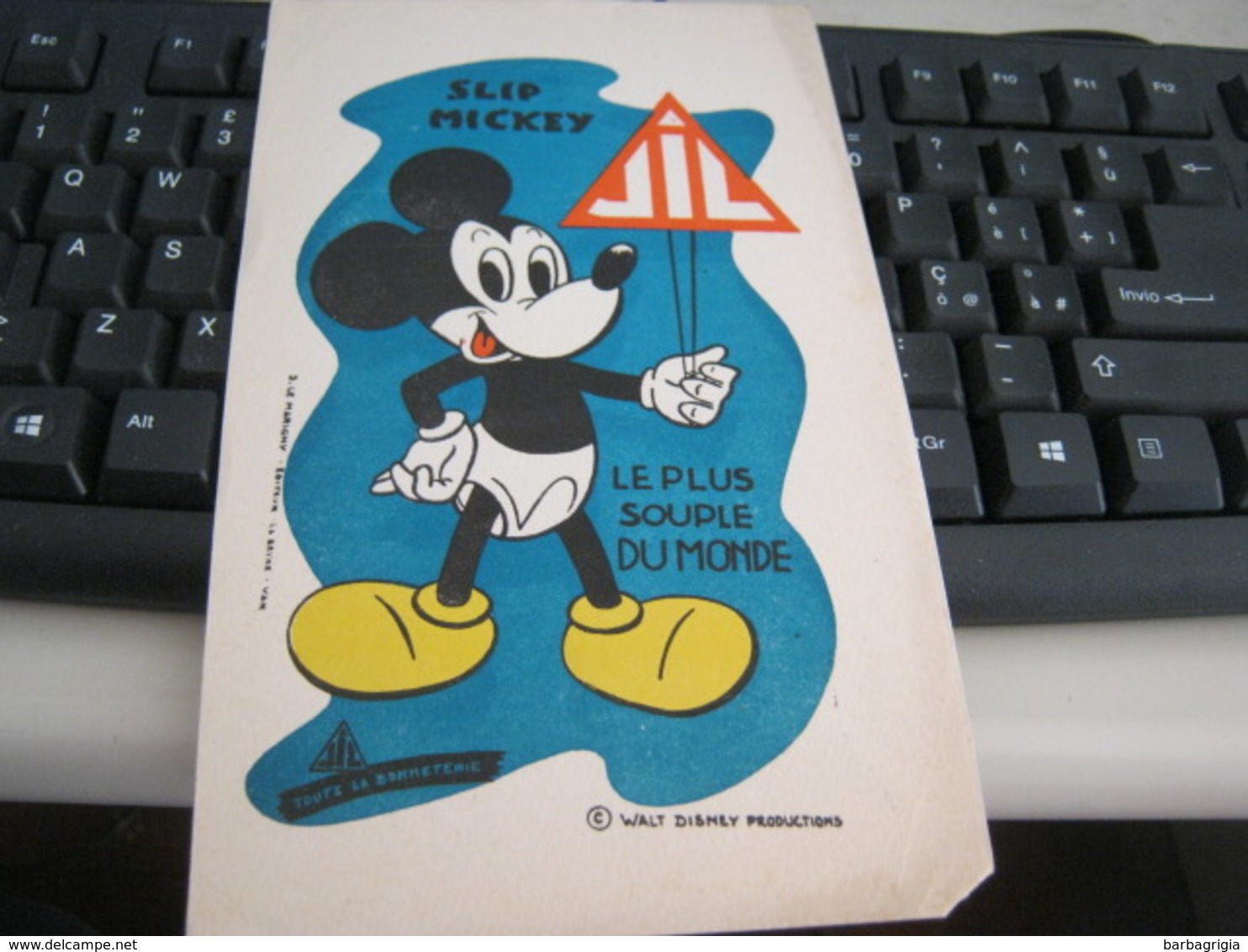 BUVARD RAFFIGURANTE TOPOLINO -WALT DISNEY - W