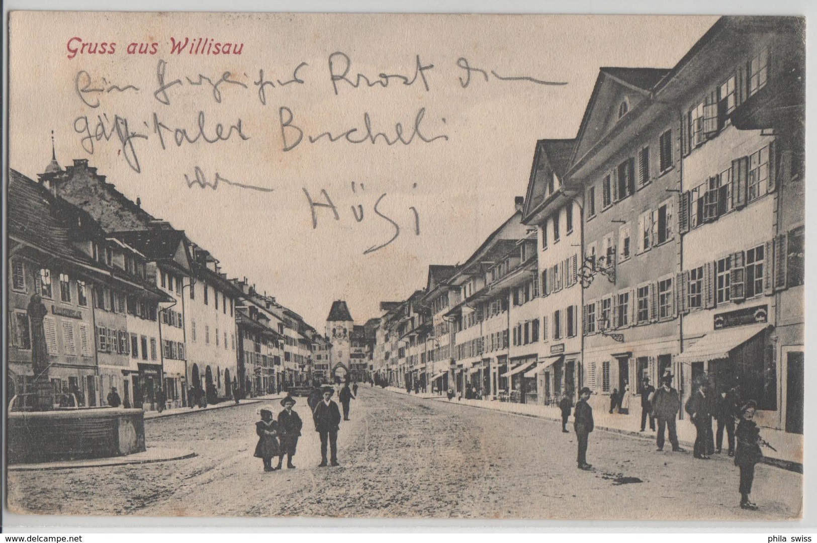 Gruss Aus Willisau - Animee - Photo: Ackermann - Willisau