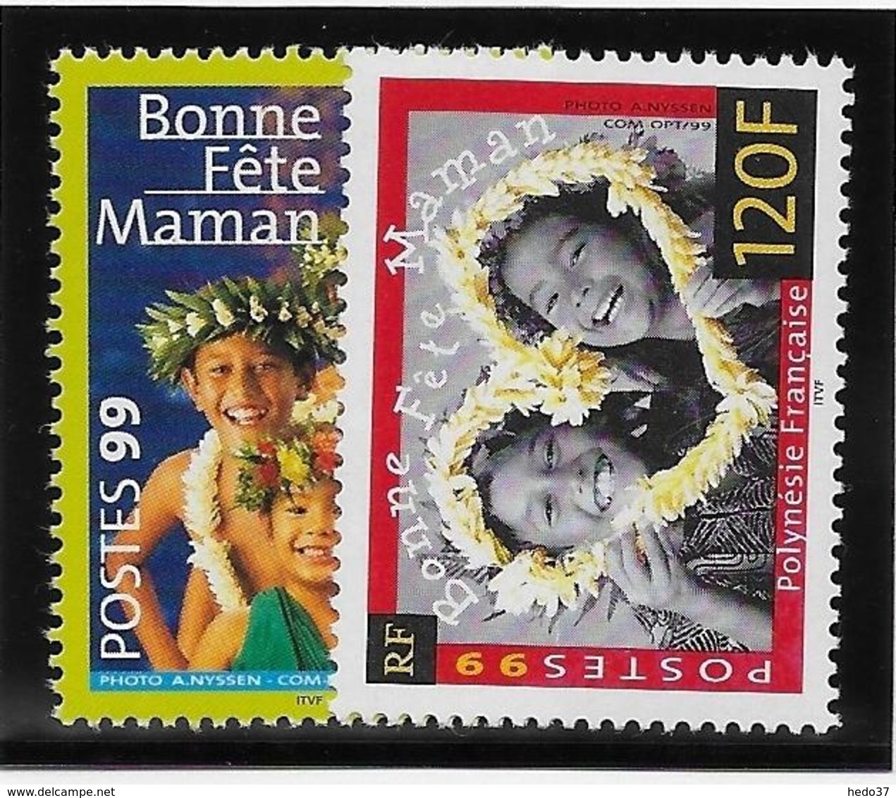 Polynésie N°586/587 - Neuf ** Sans Charnière - Superbe - Unused Stamps