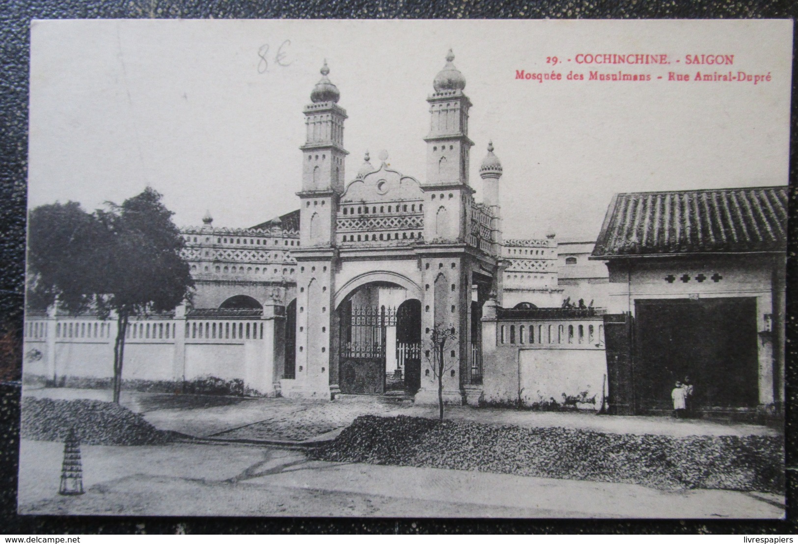 Indochine Mosquée Saigon  Cpa - Vietnam