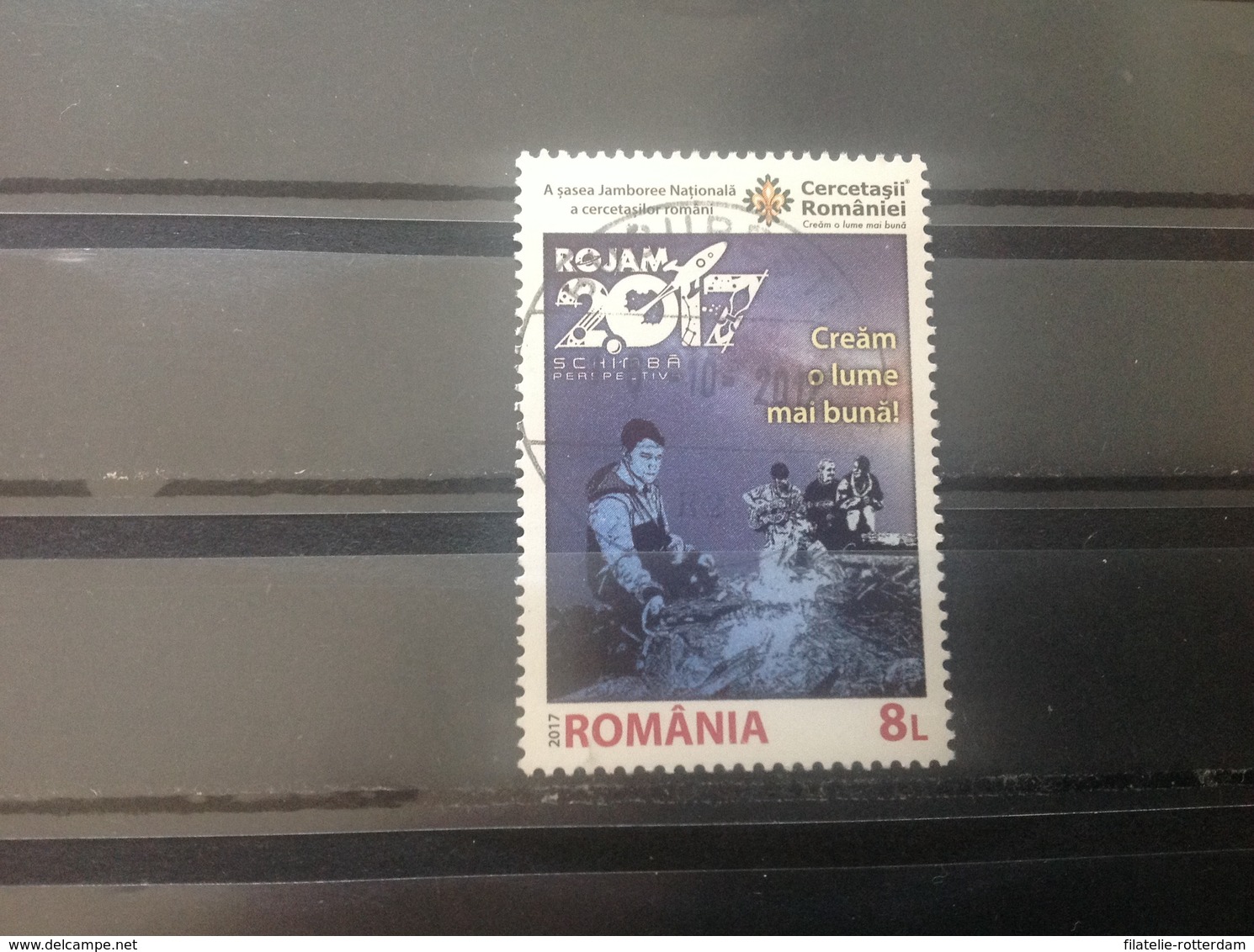 Roemenië / Romania - 6e Nationale Jamboree (8) 2017 - Used Stamps