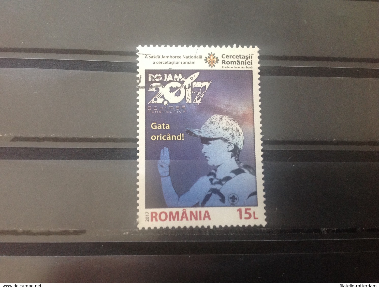 Roemenië / Romania - 6e Nationale Jamboree (15) 2017 - Used Stamps