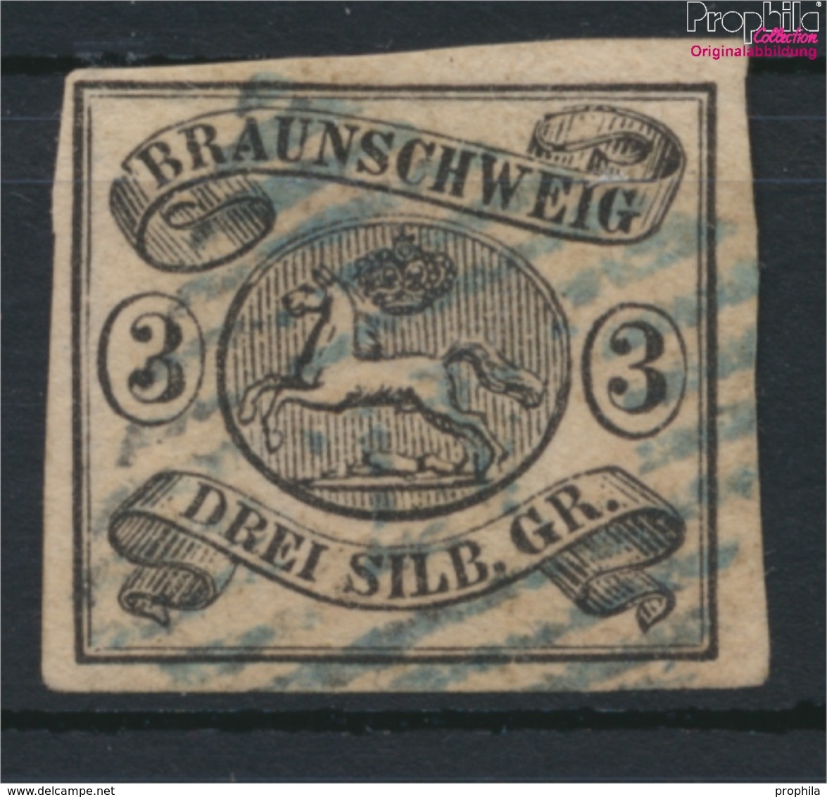 Braunschweig 8a Pracht Gestempelt 1855 Wappen (9222442 - Brunswick